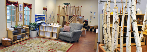 The preschool room at Learning Brooke Early Childhood Education Center, Rhode Island.