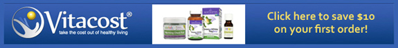 Save $10 on Vitacost!