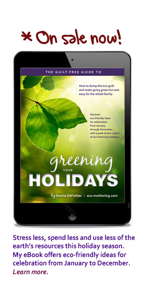 eBook: The Guilt-Free Guide to Greening Your Holidays. Click to learn more.