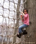 sofie-climbs-net-ecotarium