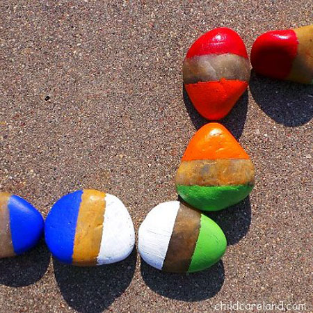 Eco Craft - Rock Dominoes