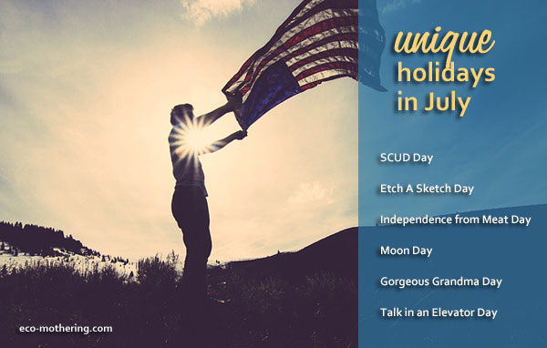 Unique, Wacky and Gently Green Holidays in July | Eco-Mothering.com